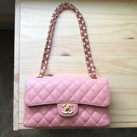 small pink chanel bag